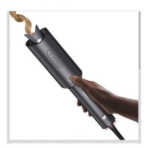 TYMO CURLPRO Automatic Rotating Curling Iron 1 Inch Metallic Gray Curl Pro
